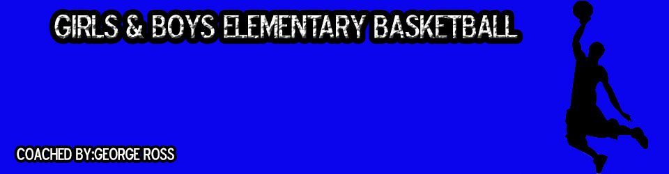 Elementary Basketball Banner